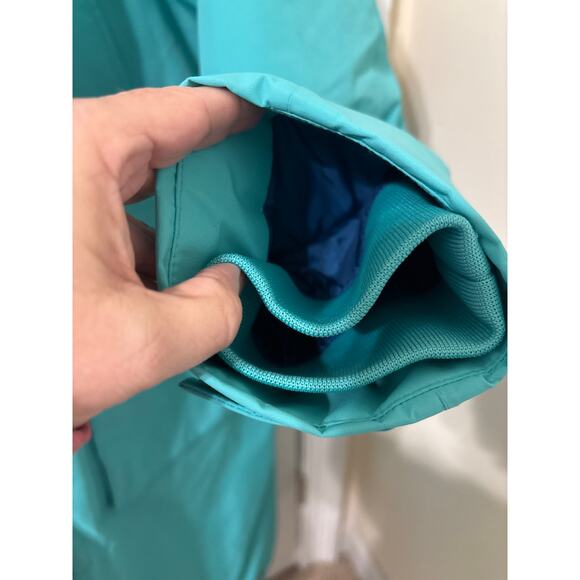Lands End Sz 18 XL long seafoam teal winter long parka coat euc - Picture 11 of 16